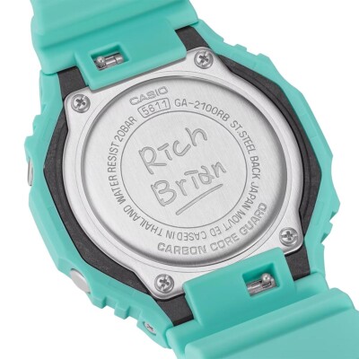 未使用G-SHOCK GA-2100RB-3AJR Rich Brian コラボ G-Shock x Rich Brian Limited Edition Bluetooth Analog-Digital