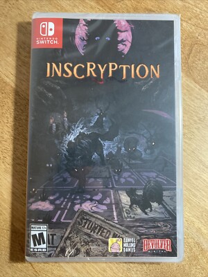 INSCRYPTION New NINTENDO SWITCH Game ESRB Release INSCRYPTION New NINTENDO SWITCH Game ESRB Release