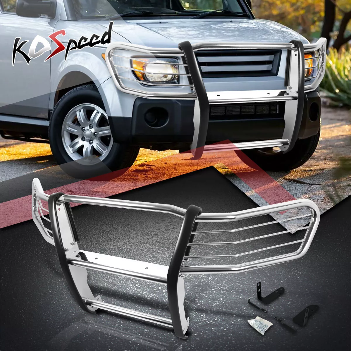 Honda element front bumper guard deals