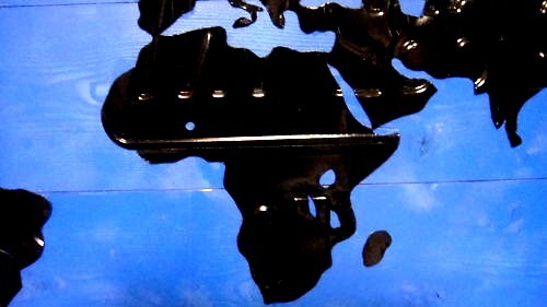 LICENSE PLATE WORLD MAP!! Continents Made Out Of Genuine License Plates! - Picture 10 of 12