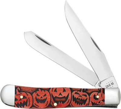 CASE XX HALLOWEEN JACK-O-LANTERN ORANGE TRAPPER CA10614 2022 NEW