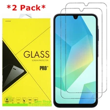 2Pack Premium Real Tempered Glass Screen Protector For Samsung Galaxy A16 5G