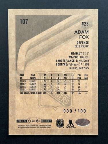 2023-24 UD O-Pee-Chee - Retro Rookie & Base, Black /100 - Pick your cards! - Picture 7 of 93