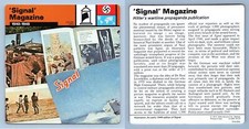 Signal' Magazine - 1940-45 - Life & Times - WW2 Edito-Service SA 1977 Card