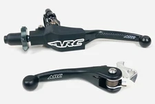 ARC Front Brake DC-8 Comp Text Clutch Perch Levers Standard Black YZ 125 250 450