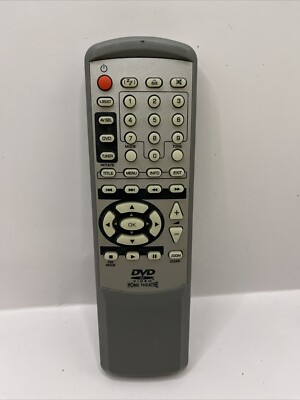 Original DVD Video Home Theater Grey  Remote Control Replacement Tested Works