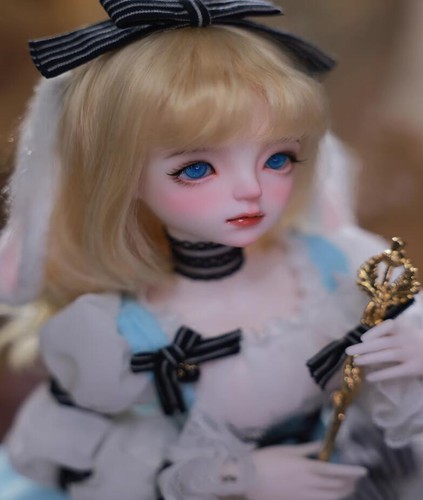 New clothes Hair shoes For 1/4 BJD Doll Alice 爱丽丝 A - Picture 4 of 8