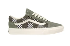 Vans Old Skool Shoes, Style# VN0007NTZBF, Size M5/W6.5, Tufted Check Loden Green