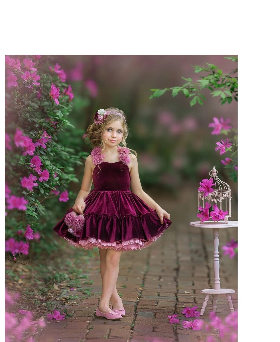 slim fit dress slacks Sparkly Red Flower Girl Dress for Weddings and Christmas