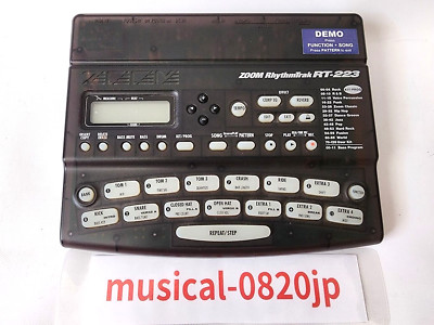 Zoom RT-223 RhythmTrak Drum Machine Bass Synth working | eBay