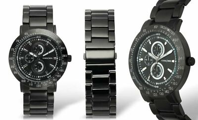 NEW Alexander Dubois J28 Men's Multi-Function Drome Coll. Black Dial Black Watch