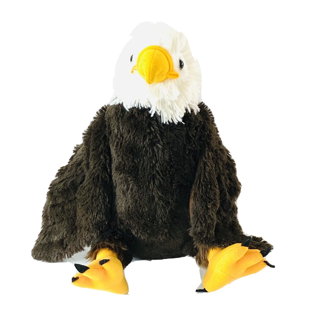 Wild Republic 12 Plush Bald Eagle Brown Stuffed Animal