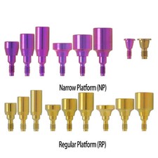 US Dental Healing Abutment Conical Connection Compatible With Nobel Active NP/RP