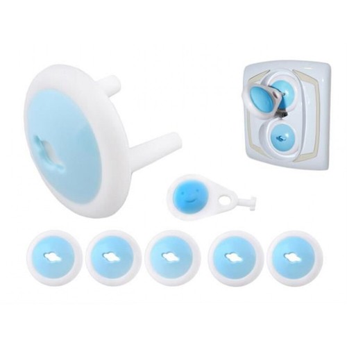 6 X Protection De Securite Cache Prise Electrique Protege Bebe Enfants Ebay