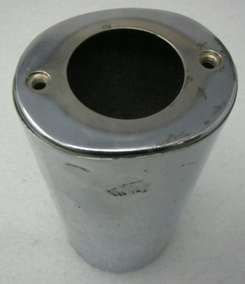 Harley-Davidson OEM 86-17 Chrome Fork Tube Cover (Cow Bell) (DENT