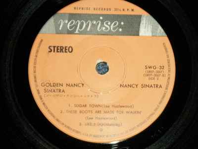 NANCY SINATRA Japan 1968?NM 7