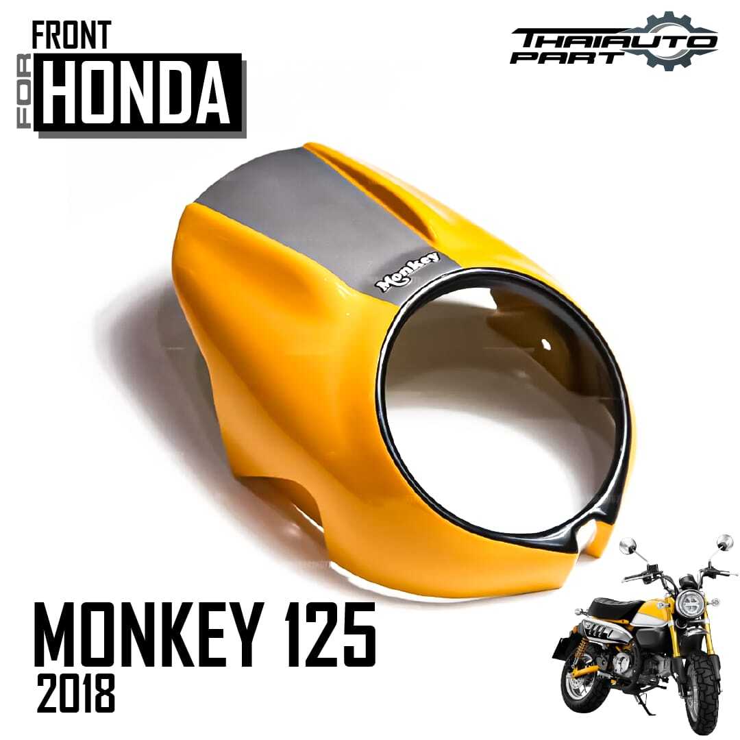 Windscreen Windshield Front Head Cover Yellow For Honda Monkey Z