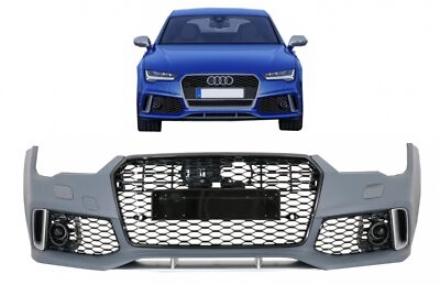 Frontstoßstange für Audi A7 4G Facelift 2015-2018 Gitter RS7 Look