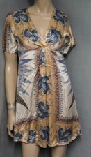 Single. 100% Silk Dress size P Petite