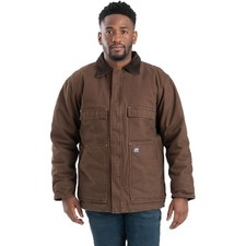 BERNE Men's Heartland Washed Chore Bark Coat CH377BB