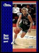 1991-92 Fleer Brad Davis Dallas Mavericks #266