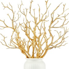 Geosar 13.8 Inch Small Manzanita Branches Plastic Faux Branches Artificial An...
