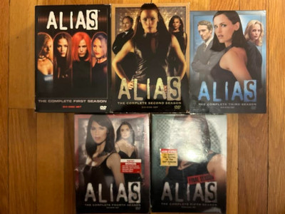 Alias: The Complete Series  DVD  (SEASONS 4 & 5  NEW) Jennifer Garner  FREE SHIP