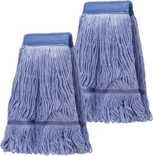 2 Pack Mop Head Replacement, Cleaning Heavy Duty Mop Head Commercial Replacem