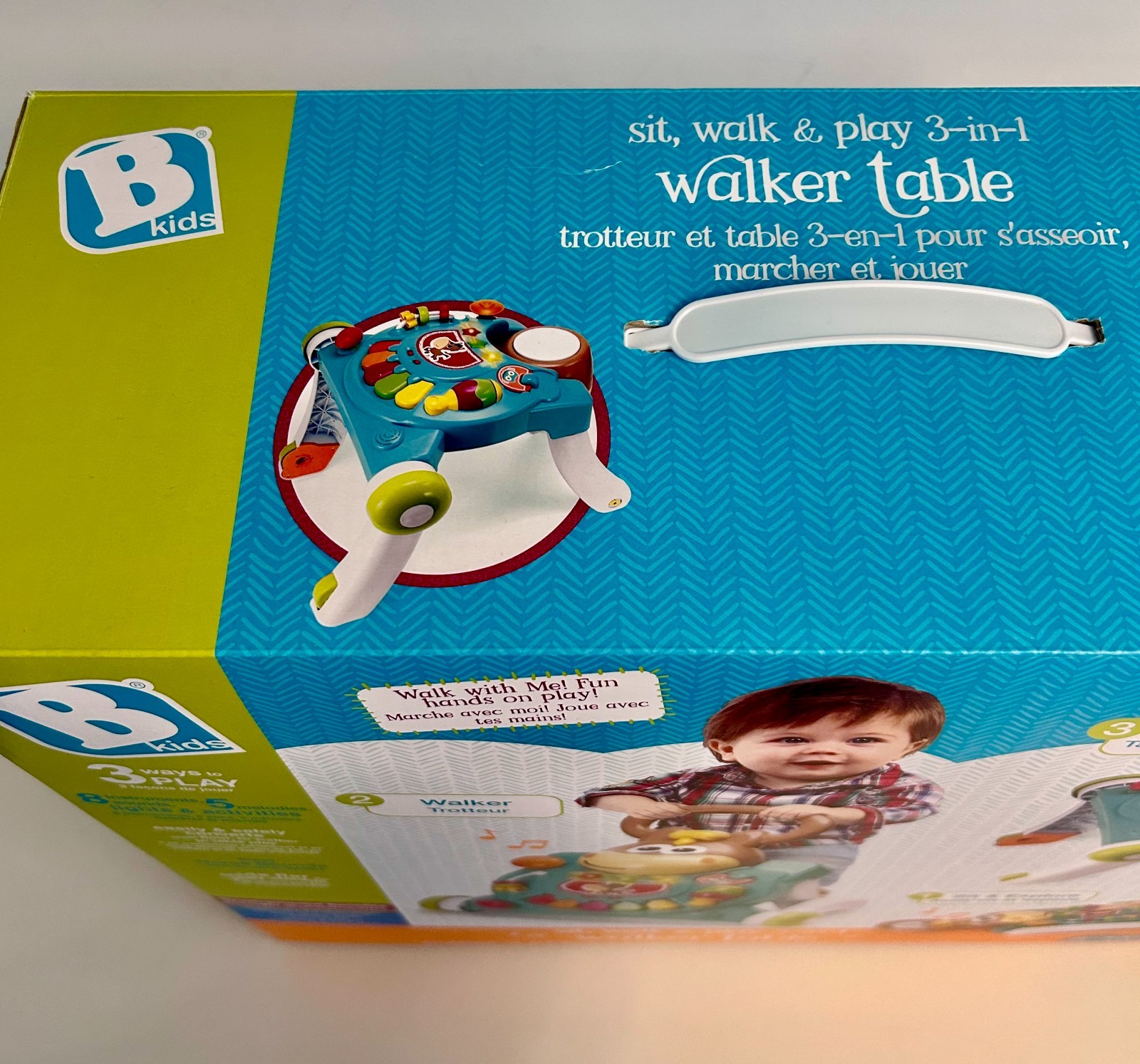 Tavolino Primi Passi BKIDS 3 in 1 per Bambini foto 4