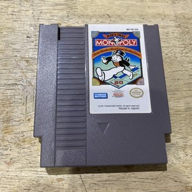 Monopoly (Nintendo, NES) Cartridge & Manual