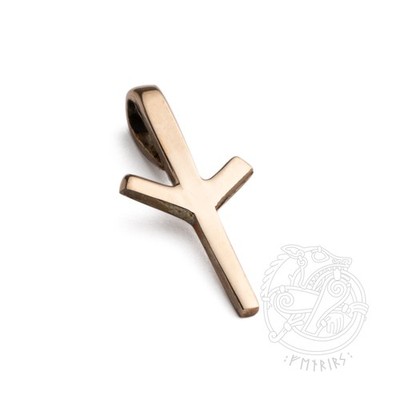 Rune ALGIZ Wikinger Anhänger Bronze Buchstabe Z Symbol Schmuck NEU von FenrirS