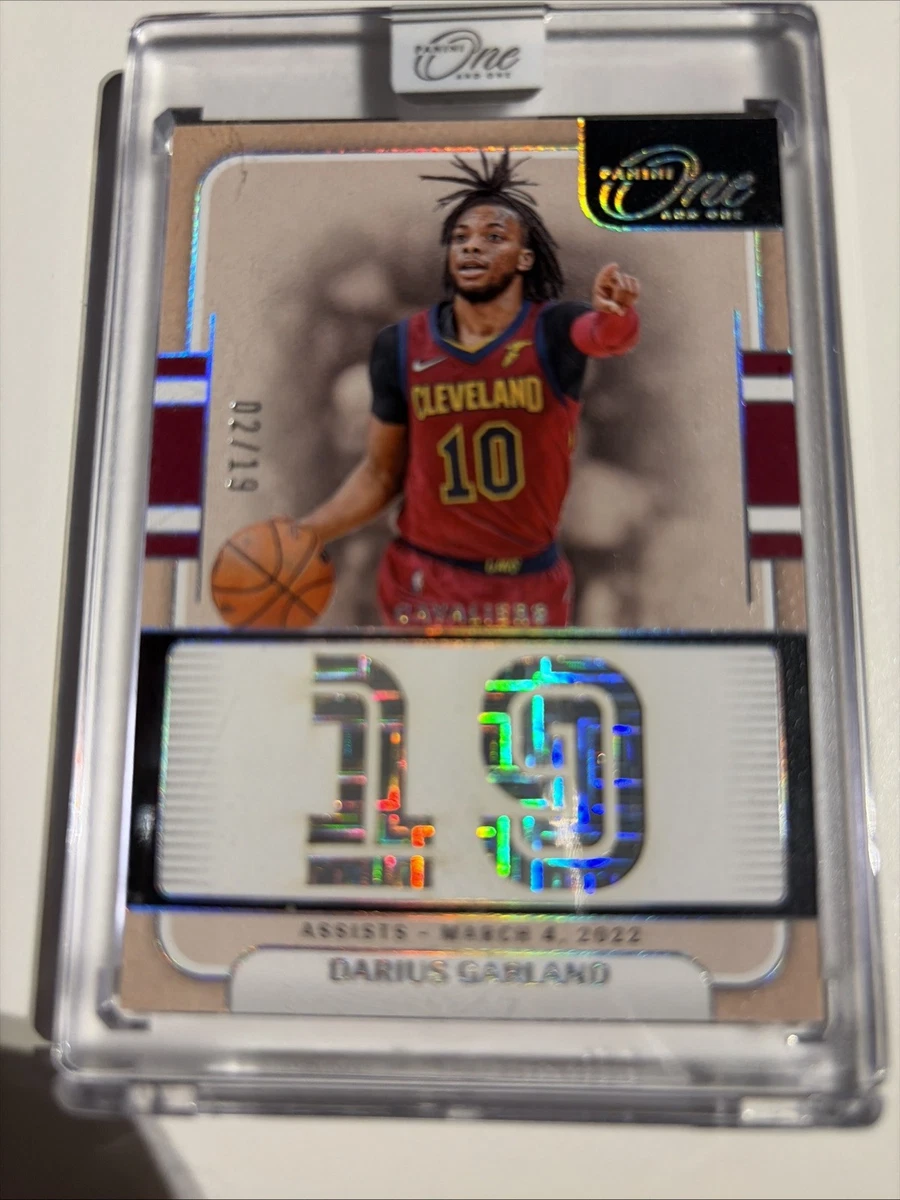 Panini 2024-25 One and One Darius Garland 19 Numbert Serial #23 Cavaliers NBA
