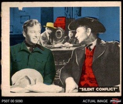 1950 Topps Hopalong Cassidy #190 Lucky Talks Too Much 4 - VG/EX