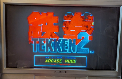 Tekken 2 (w/obi spine card). PlayStation PS1 PSOne. CIB - Tested