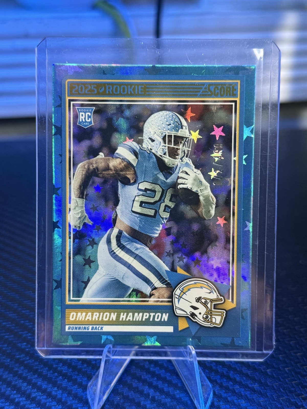 2025 Score - Rookies Omarion Hampton #37 Stars /499 (RC)
