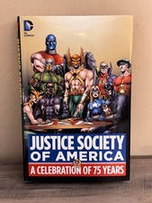 DC COMICS JUSTICE SOCIETY OF AMERICA CELEBRATION OF 75 YEARS HARDCOVER