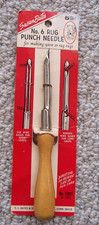 Vintage Susan Bates No 6 Rug Punch Needle Rug Crafting Tool No 12921
