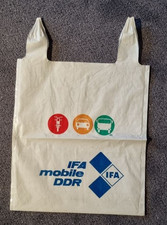 DDR Messe IFA Plastetragetasche Zweiräder, PKWs, LKWs