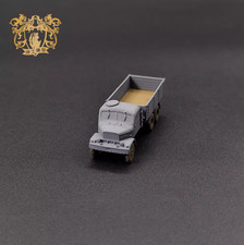 3D Printed 1/144 Czech Praga v3s truck Finished Model