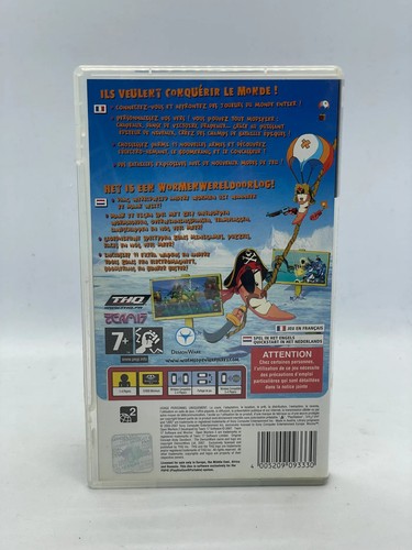 Worms Open Warfare 2 PSP PAL ENGLISH TESTED & AUTHENTIC Complete REGION FREE - Picture 3 of 3