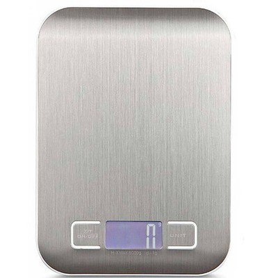 Digitale Küchenwaage Edelstahl 10 kg elektronisch LCD Kochen Wiegen