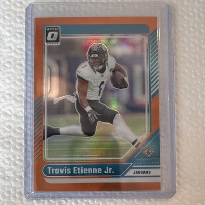 2024 Panini Donruss Optic Travis Etienne Jr. #89 Orange Prizm Jaguars NFL /249