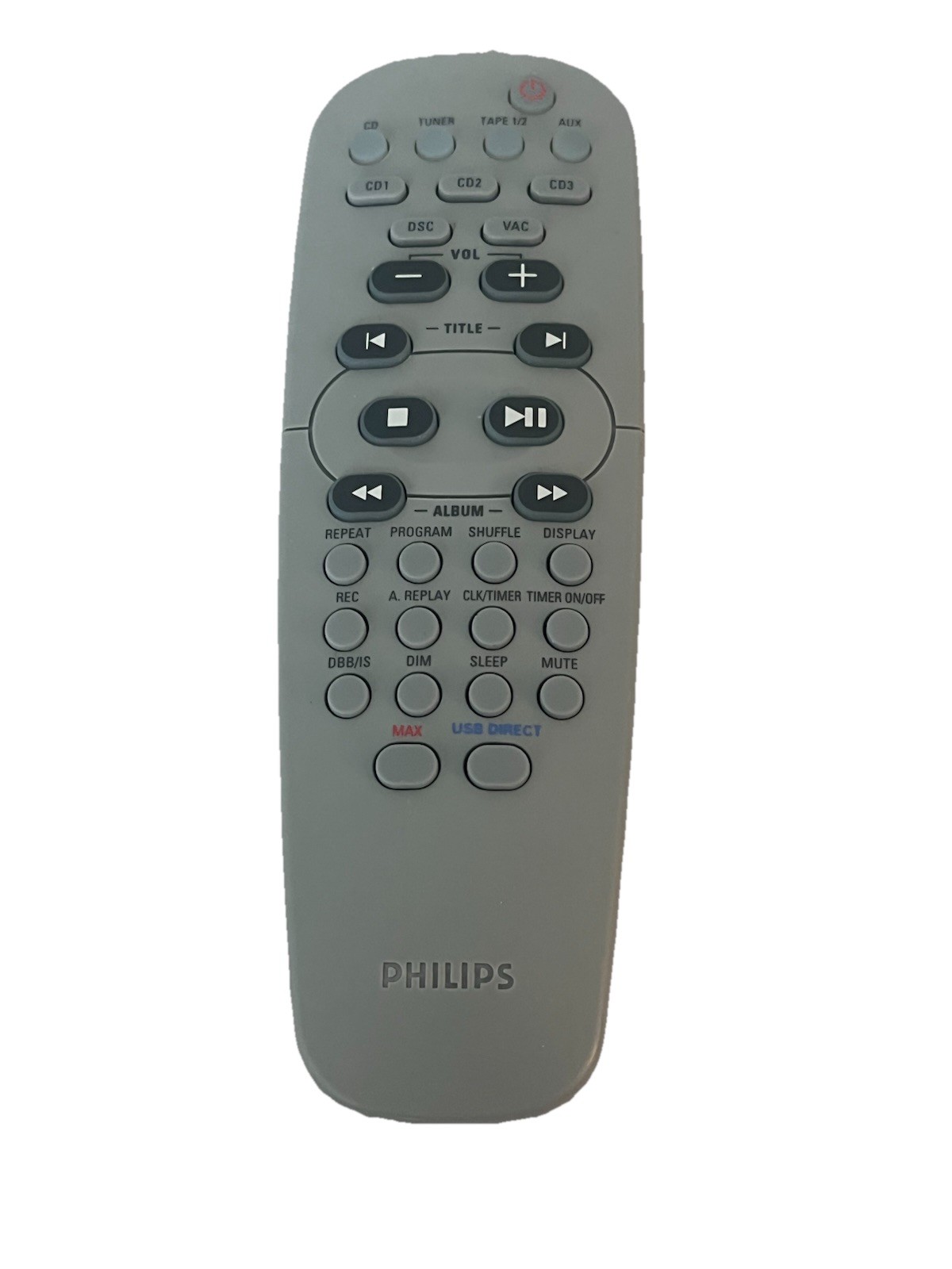Philips RC19532015/01 CD System Remote Control Tested & Work