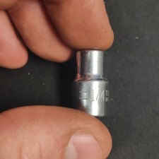 Thorsen Tools 14 Drive Shallow Chrome Socket 14 Sae 6 Point 8m