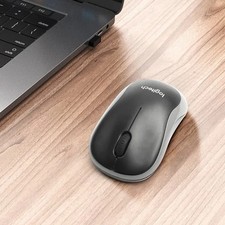 Logitech M185 Wireless Mouse, 2.4GHz with USB Mini Receiver, 12-Month Battery