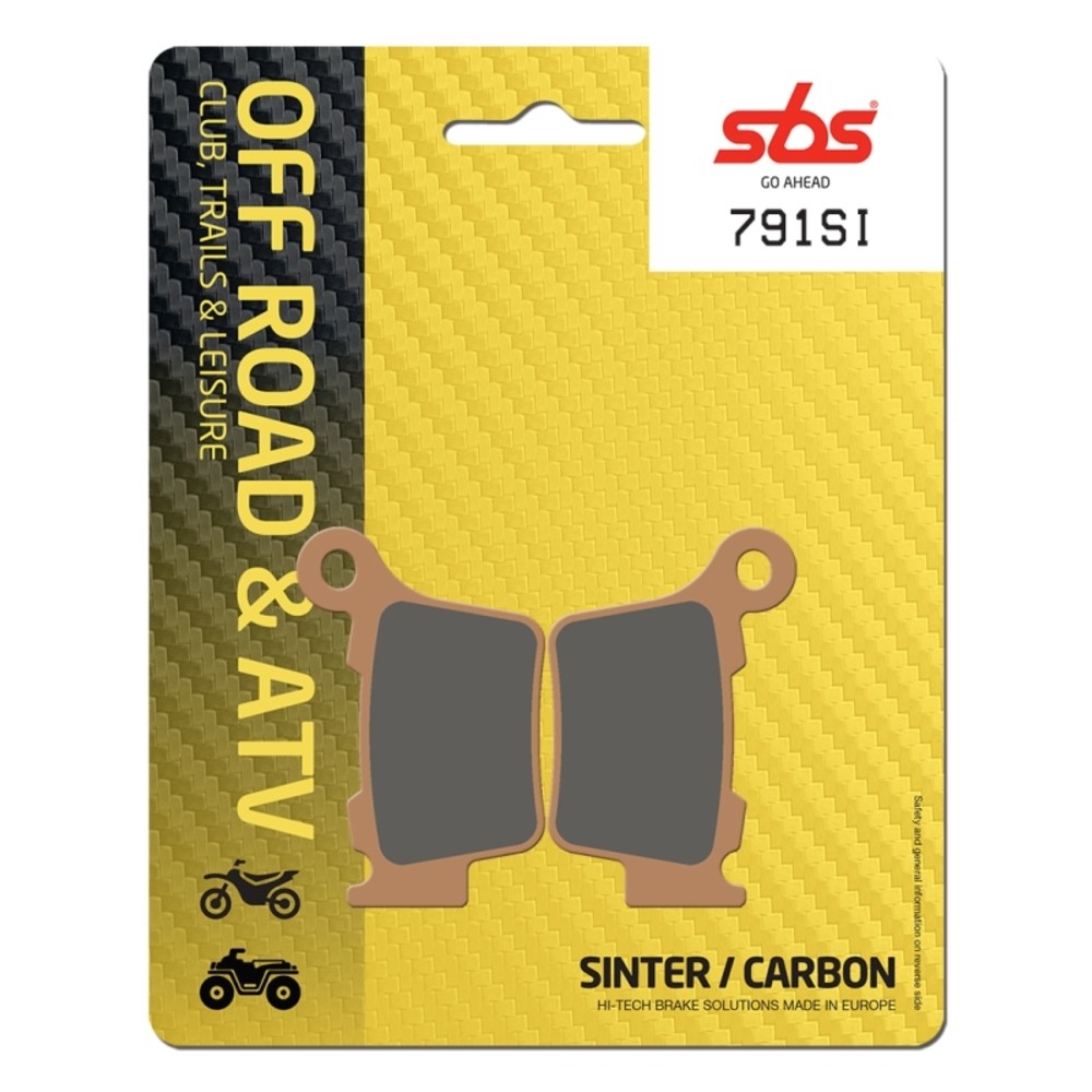SBS 791SI Rear Sintered Evo Off Road Brake Pads For Husqvarna SM 450 R 2006-2013 - Image 97