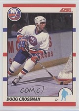 1990-91 Score Bilingual Doug Crossman #59 q7c