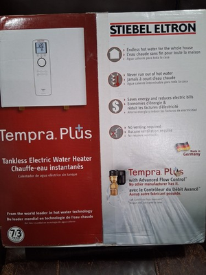 #ad Tempra Pro 15 Plus Hot Water Heater $370.00