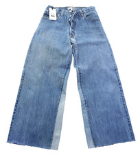 NWT / RE/DONE x Levi’s Women's HIGH RISE WIDE LEG CROP JEANS - Size 29