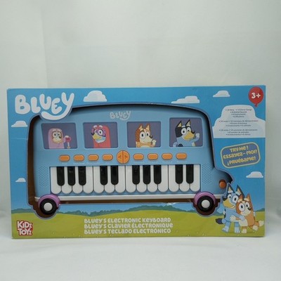 Bluey Bus Electronic Keyboard - Learn to Play Piano Music Education for Ages 3+